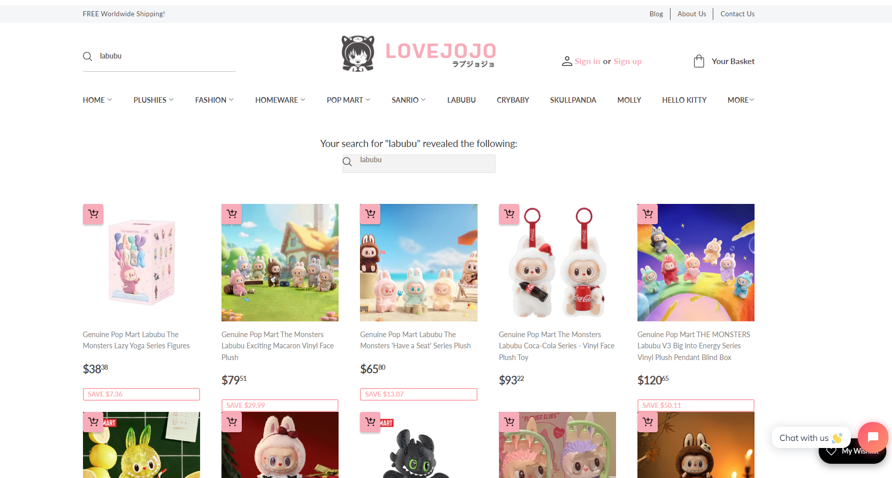 LoveJoJo UK screenshot